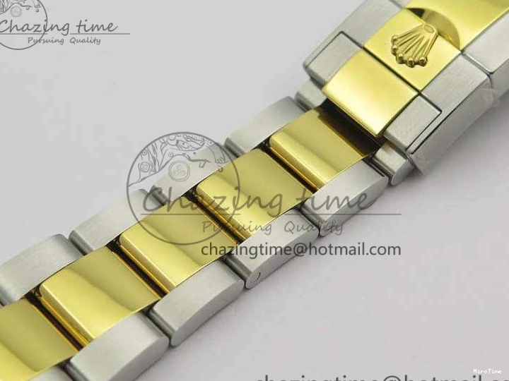 MiroTime 0416 Comfortable Submariner 116613LN Noob 1:1 Best Edition Black Dial On SS YG Bracelet A2836 V 3569